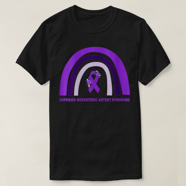 T-shirt Syndrome de l'artère mésentérique supérieure des f (Design devant)