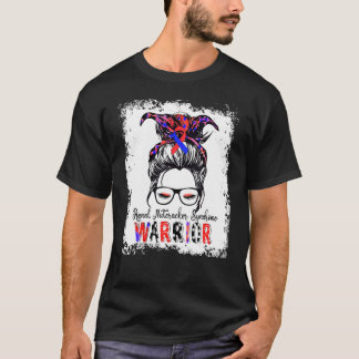 T-shirt Syndrome de Nutcracker Renal Guerrier Bleu Rouge R