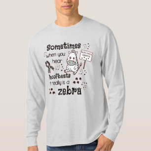 T-shirt Syndrome d'Ehlers-Danlos Sensibilisation aux zèbr