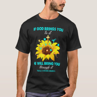 T-shirt Syndrome du X fragile Sensibilisation Si Dieu Vous