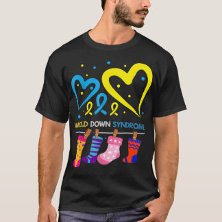 T-shirt Syndrome mondial de Down WDSD 21 mars Jour