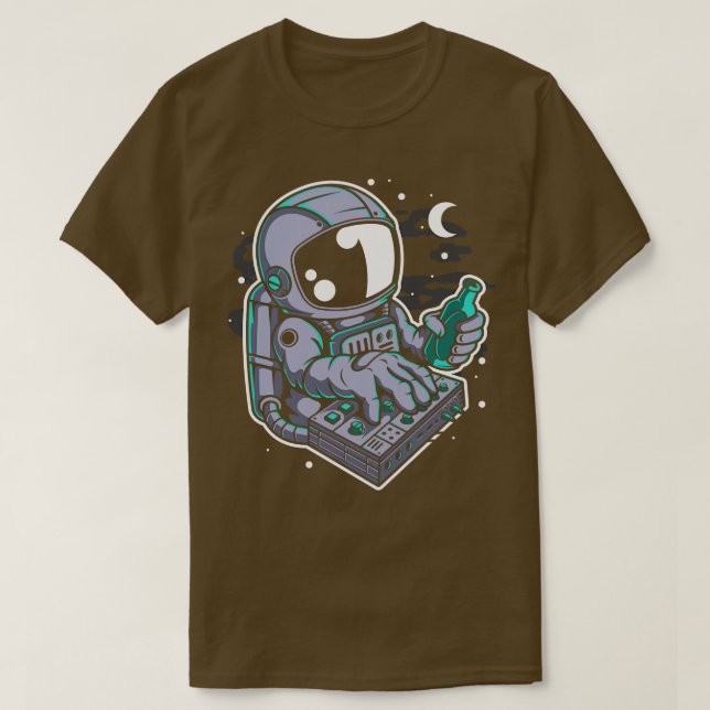 T-SHIRT SYNTHÈSE ASTRONAUT (Design devant)