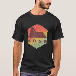 T-shirt Synthétiseur modulaire analogique ADSR