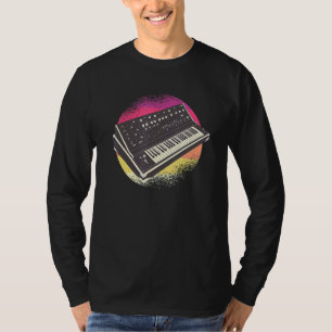 T-shirt Synthétiseur Techno Retro