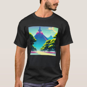T-shirt Synthwave oups rétrowave futuresynth sci fi 73