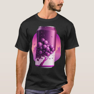 T-shirt Synthwave Soda de raisin 80s Rétrowave Aesthétique