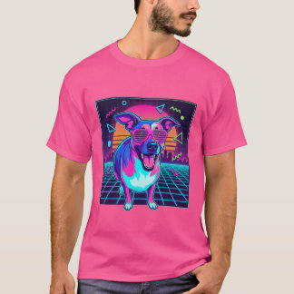 T-Shirt synthwave vintage 80s