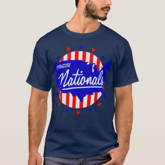 T-shirt Syracuse Nationals Basketball disparu 1961