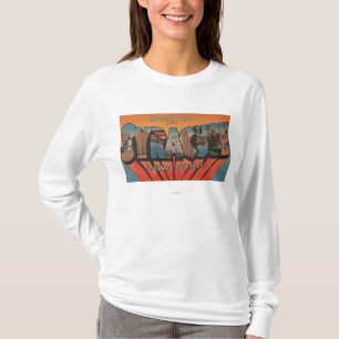 T-shirt Syracuse, New York - grandes scènes de lettre