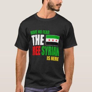 T-shirt Syrie Syrie libre Drapeau Syrien