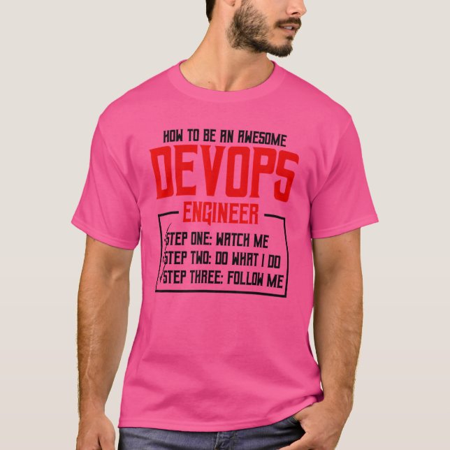 T-shirt Sys admin and developer for a Cloud devops enginee (Devant)