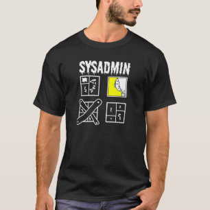 T-shirt Sysadmin - Administrateur système
