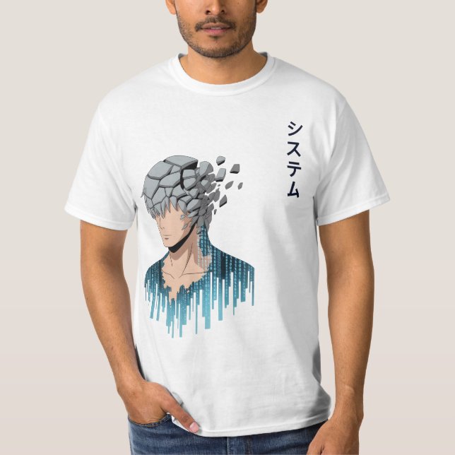 T-shirt System Glitch (Devant)
