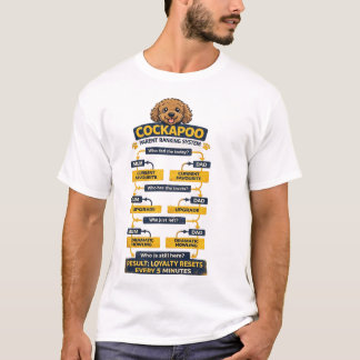 T-shirt Système de classement des parents de Cockapoo Cade