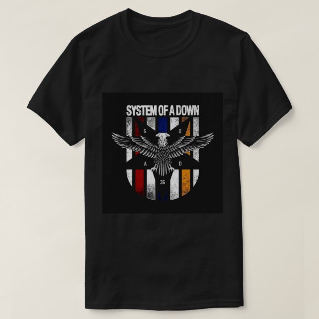 T-shirt système de vente au meilleur prix d'une mise hors  (Design devant)