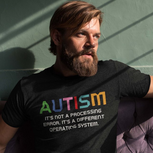 T-shirt Système d'exploitation Autisme (Créateur téléchargé)