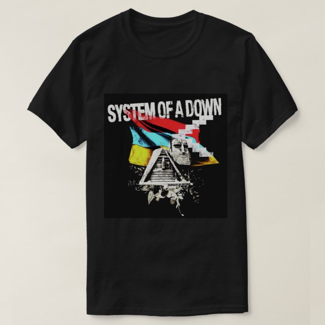 T-shirt Système d'une perfection descendante (6) (Design devant)