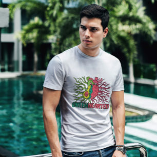 T-shirt Système Heart Et Avocado