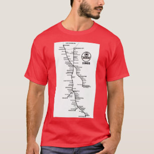 T-SHIRT SYSTÈME MONON RAILROAD 1965