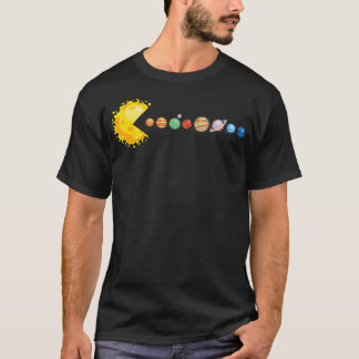 T-shirt Système Planétaire Star Manger Planètes Soleil Drô