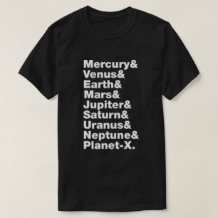 T-shirt Système solaire