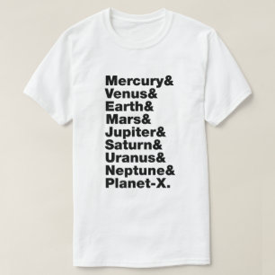 T-shirt Système solaire