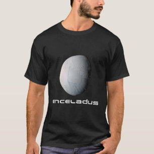 T-shirt Système solaire Saturn Moon Encelade Astronomie sp
