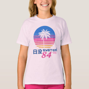 T-shirt Système Sunset 84 V01