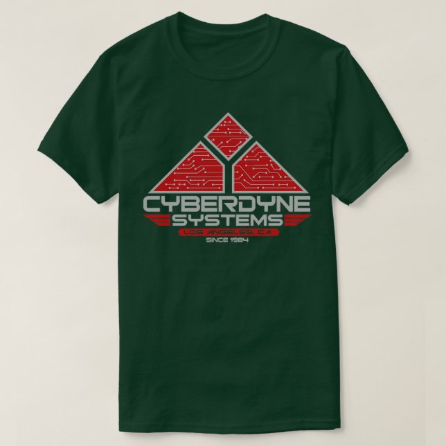T-shirt Systèmes Cyberdyne (Design devant)