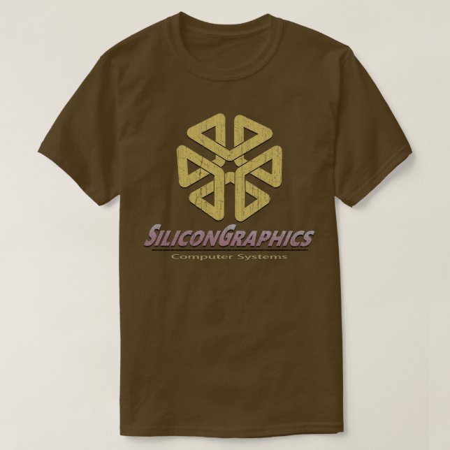 T-shirt Systèmes informatiques Silicon Graphics (Design devant)