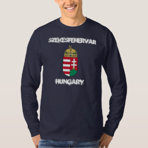 T-shirt Szekesfehervar, Hongrie avec armoiries