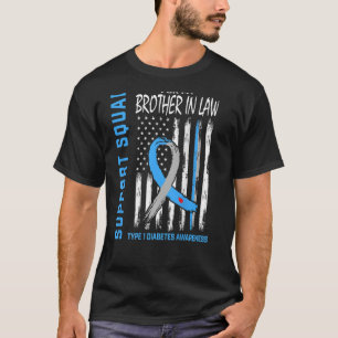 T-shirt T1D Brother En Droit Type 1 Indicateur De Sensibil