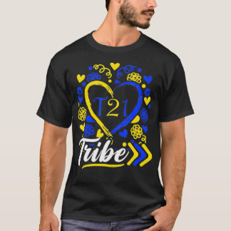 T-shirt T21 Tribe 21 Journée mondiale de sensibilisation a