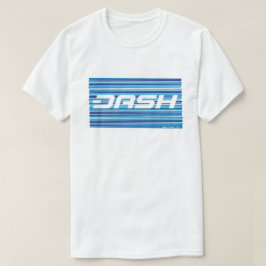 T-shirt T2 barré par pièce en t de tiret