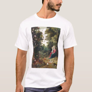 T-shirt T32789 Madonna et l'enfant dans un paysage