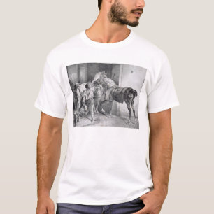 T-shirt T34894 le maréchal-ferrant anglais, 1822 (litho)
