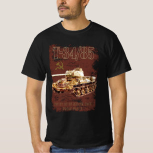 T-shirt T-34-85 Union soviétique - Tank moyen de 2ÈME GUER