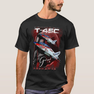 T-shirt T-45C Goshawk Redhawks USAF Navy Fighterjet
