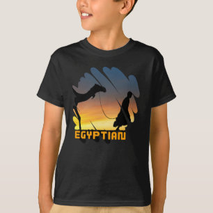 T-shirt T Chemise du désert égyptien, Pyramides Tee