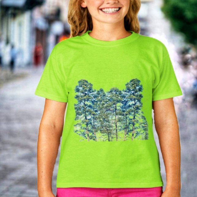 T-shirt T-Chemise Du Stand D'Arbres (This Stand Of Trees T-Shirt comes in your choice of colors, for a variety of looks!)
