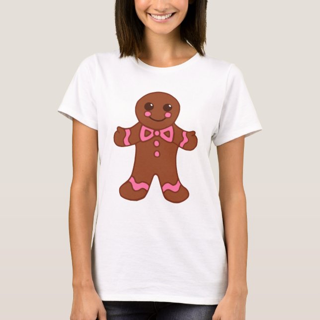 T-shirt T Chemise en pain d'épices (Devant)