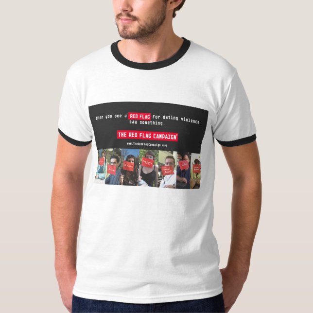 T-shirt T-chemise-Parole de sonnerie quelque chose (Devant)