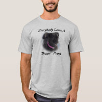 T-chemise-personnaliser de chiot de "Buggs"