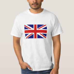 T-shirt T Chemises avec drapeau Union Jack britannique