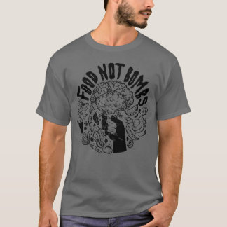 T-shirt T. de nourriture non bombardée