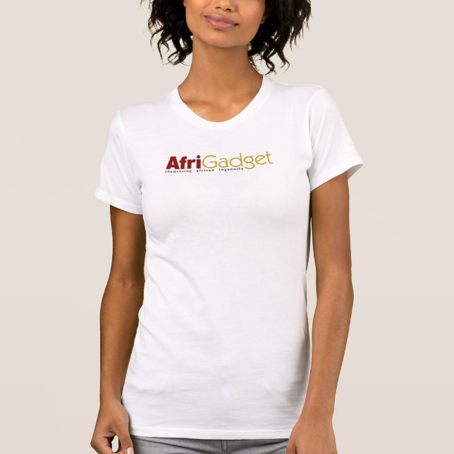 T-shirt T des femmes d'AfriGadget (Devant)