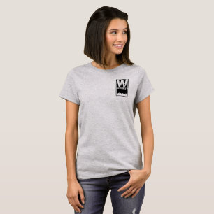 T-shirt T des femmes de sécurité de salle