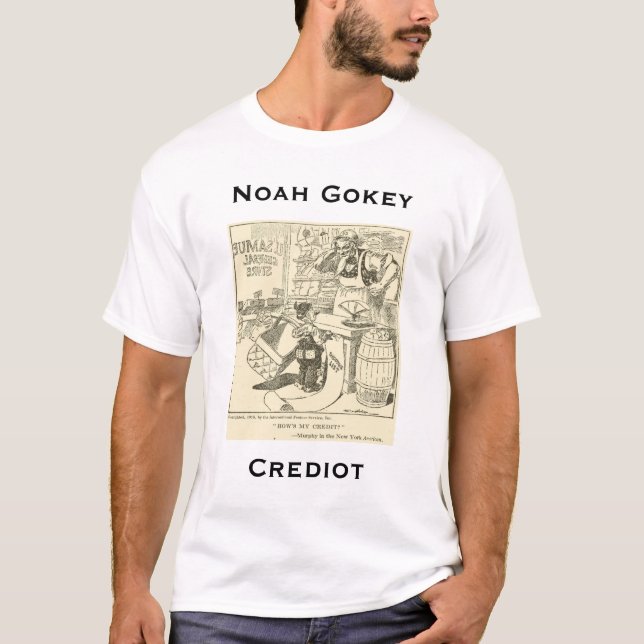 T-shirt T des hommes de Noé Gokey - Crediot (Devant)