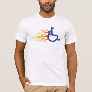 T-shirt T des hommes rapides de chaise