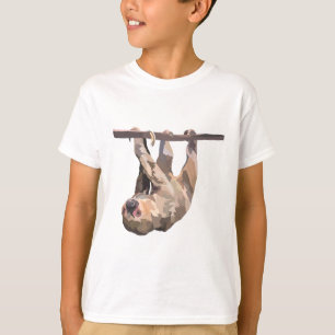 T-shirt T est pour deux fentes de remorquage